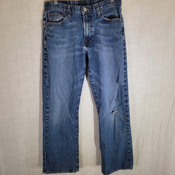 Lucky Brand Other - READ Lucky Brand Jeans Mens 30 30x29 Classic Fit Short Inseam Denim Distressed